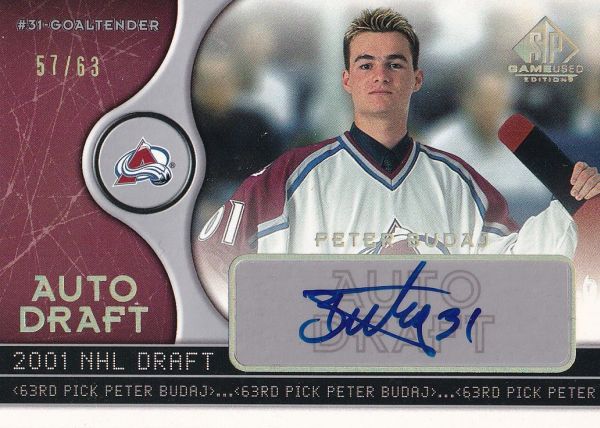 AUTO RC karta PETER BUDAJ 05-06 SPGU Auto Draft /63